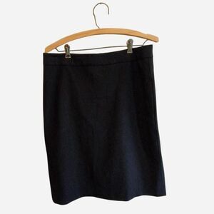 Talbots Women's Black and Navy Skirt
